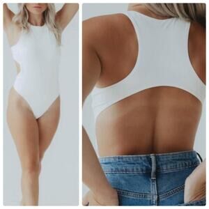 Klassy Network White Bodysuit